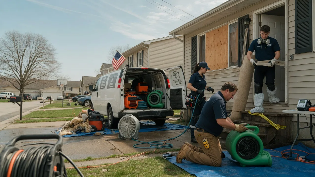 Water Damage Restoration in Lost Nation, IA near me